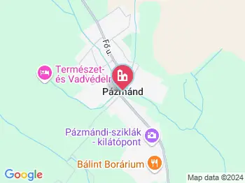 Pázmánd a térképen