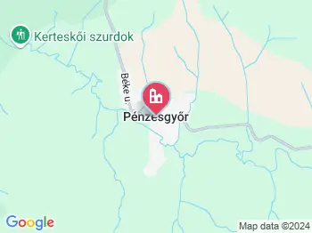 Pénzesgyőr a térképen