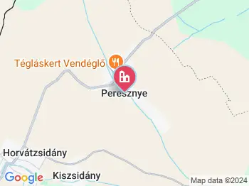 Peresznye a térképen