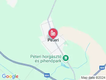 Péteri a térképen