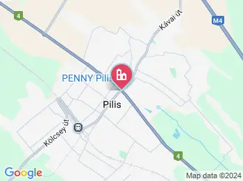 Pilis a térképen