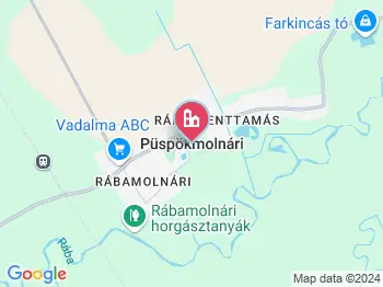 Püspökmolnári a térképen