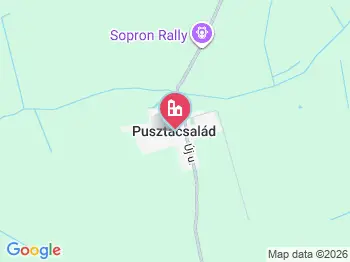 Pusztacsalád a térképen
