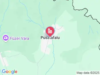 Pusztafalu a térképen