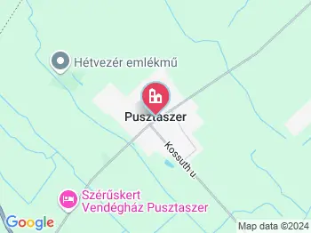 Pusztaszer a térképen