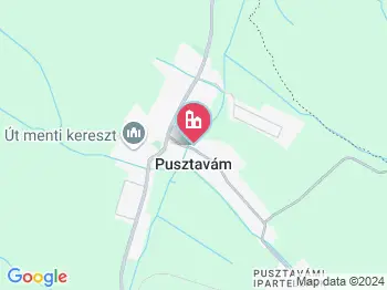 Pusztavám a térképen