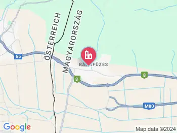 Rábafüzes a térképen