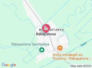 Rábapatona a térképen