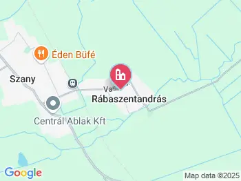 Rábaszentandrás a térképen