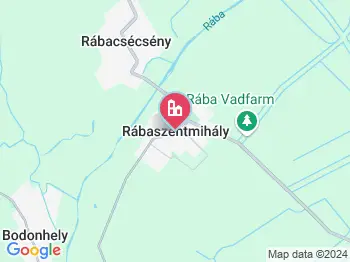 Rábaszentmihály a térképen