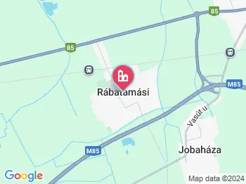 Rábatamási a térképen
