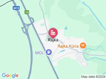 Rajka a térképen