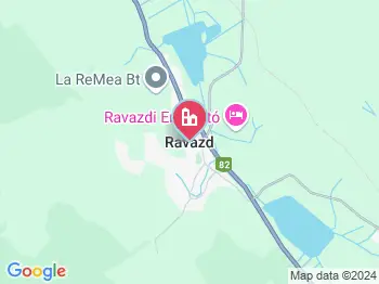 Ravazd a térképen