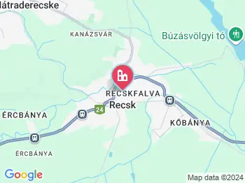 Recsk a térképen