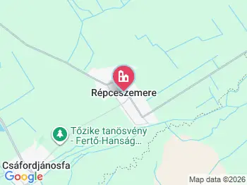 Répceszemere a térképen