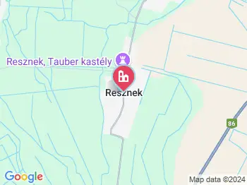 Resznek a térképen