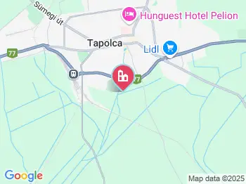 Rizapuszta a térképen