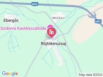 Röjtökmuzsaj a térképen