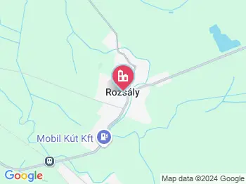 Rozsály a térképen