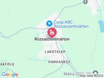 Rózsaszentmárton a térképen