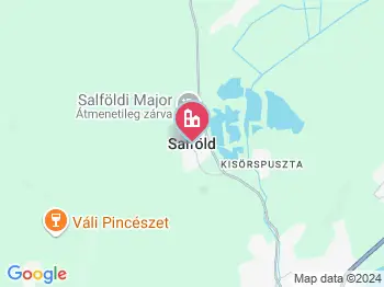 Salföld a térképen