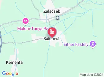 Salomvár a térképen