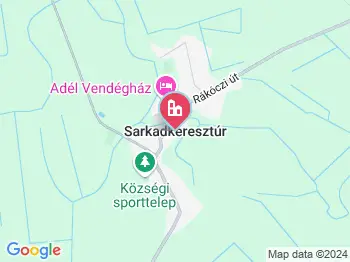 Sarkadkeresztúr a térképen