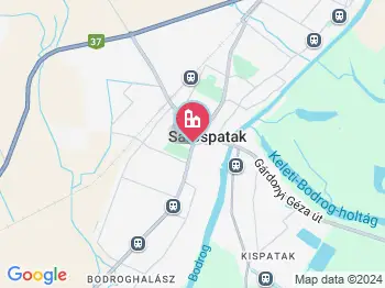 Sárospatak a térképen