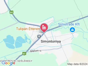 Simontornya éttermek a térképen