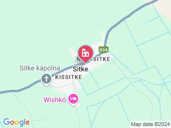 Sitke a térképen