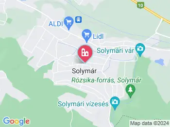 Solymár múzeum a térképen