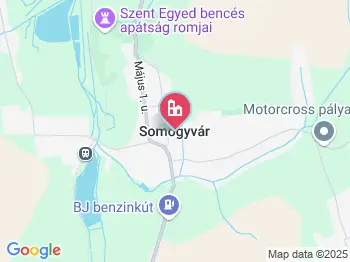 Somogyvár a térképen