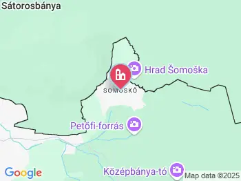 Somoskő a térképen