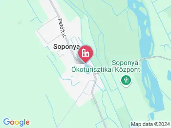 Soponya a térképen