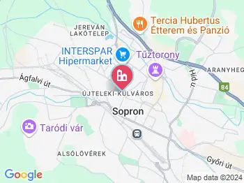 Sopron a térképen