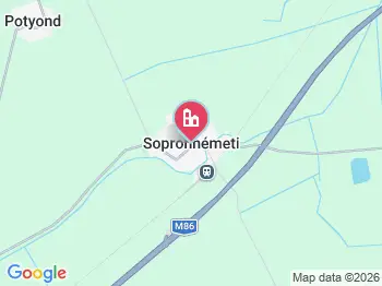 Sopronnémeti a térképen