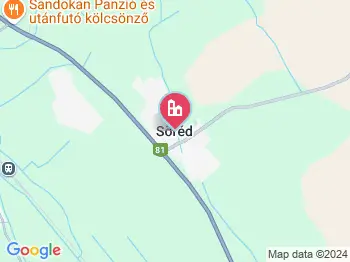 Söréd a térképen