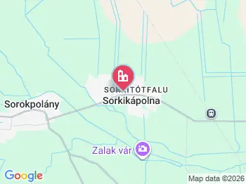 Sorkikápolna a térképen