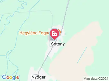 Sótony a térképen