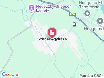 Szabadegyháza a térképen