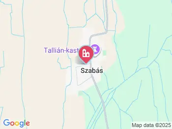 Szabás kastély a térképen