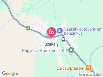 Szakály a térképen