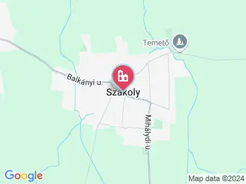 Szakoly a térképen