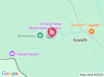 Szalafő - Pityerszer a térképen