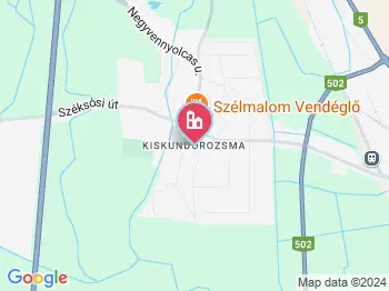 Szeged - Kiskundorozsma a térképen