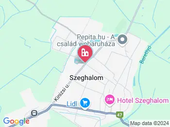 Szeghalom a térképen