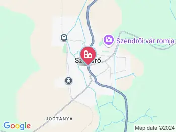 Szendrő a térképen