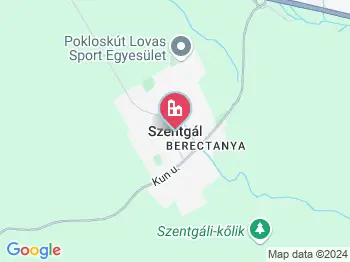 Szentgál a térképen