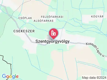 Szentgyörgyvölgy a térképen
