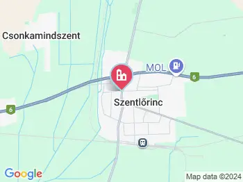 Szentlőrinc a térképen